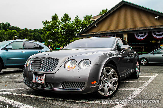 Bentley Continental spotted in Charlton, Massachusetts