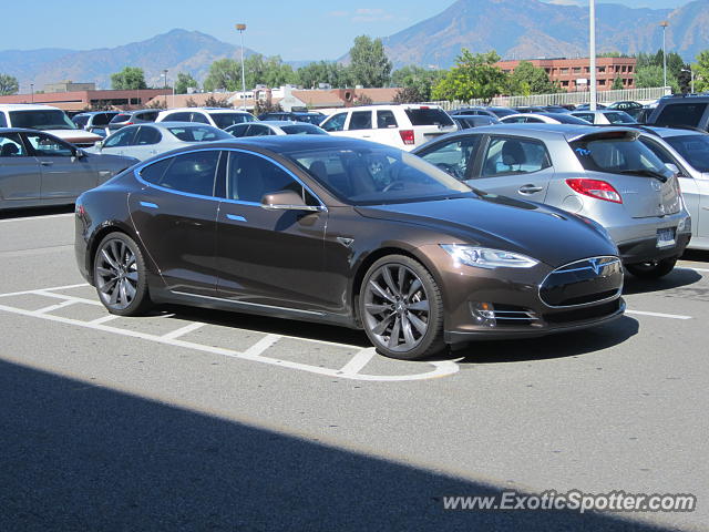 Tesla Model S spotted in Murray, Utah