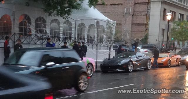 Ferrari F12 spotted in Montreal, Canada