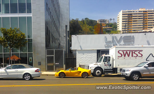 Lotus Elise spotted in Los Angeles, California