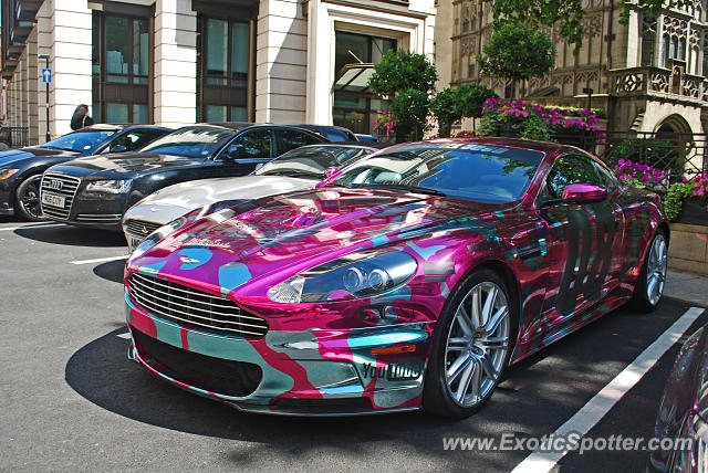 Aston Martin DBS spotted in London, United Kingdom