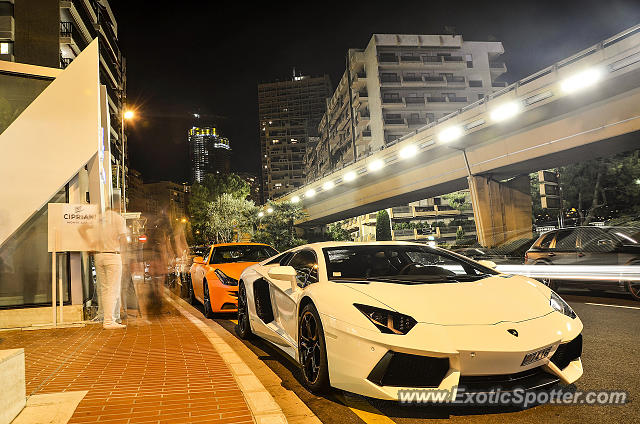 Lamborghini Aventador spotted in Monte Carlo, Monaco