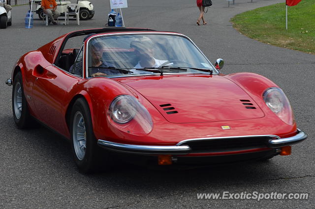 Ferrari 246 Dino spotted in Lakeville, Connecticut