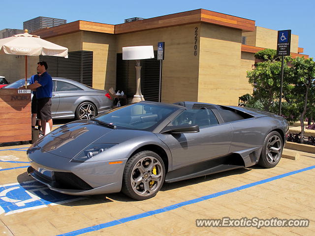 Lamborghini Murcielago spotted in Malibu, California