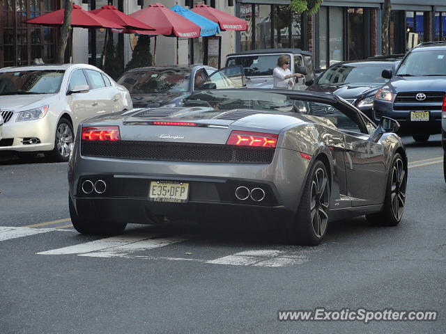 Lamborghini Gallardo spotted in Red Bank, New Jersey