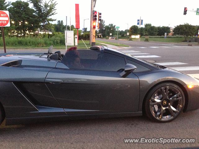 Lamborghini Gallardo spotted in Savage, Minnesota
