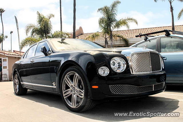 Bentley Mulsanne spotted in Del Mar, California