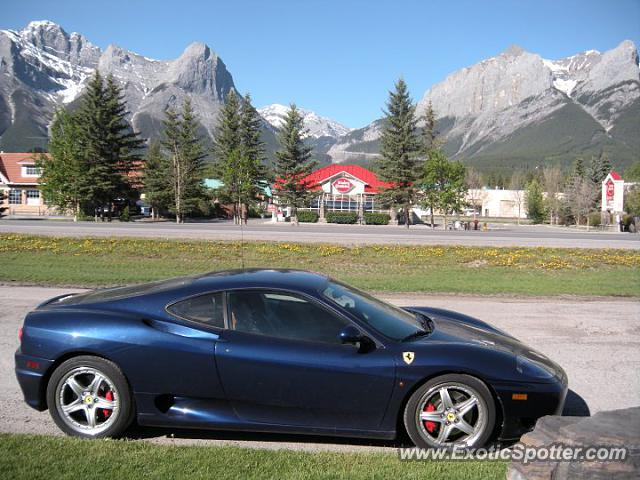 Ferrari 360 Modena spotted in Canmore, AB, Canada