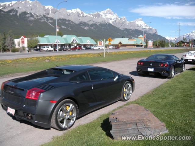 Lamborghini Gallardo spotted in Canmore, AB, Canada