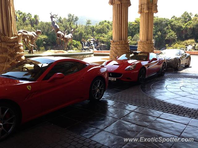 Ferrari California spotted in Johannesburg, South Africa