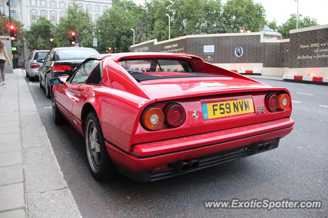 Ferrari 328 spotted in London, United Kingdom