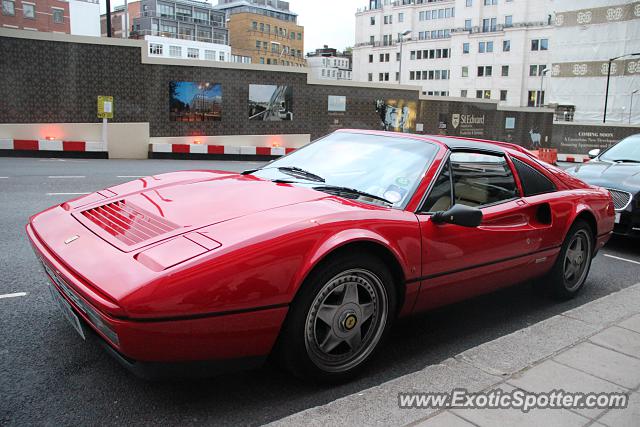 Ferrari 328 spotted in London, United Kingdom