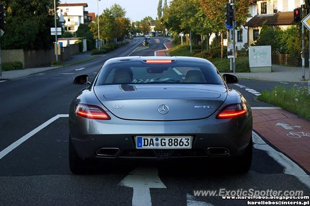 Mercedes SLS AMG spotted in Obertshausen, Germany
