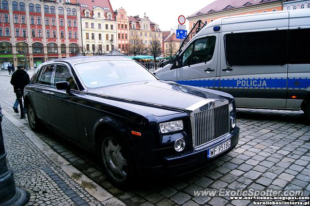 Rolls Royce Phantom spotted in Wrocław, Poland