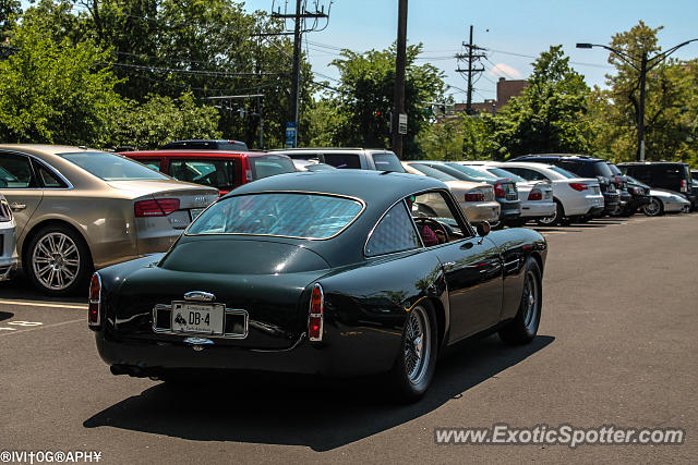 Aston Martin DB4 spotted in Greenwich, Connecticut