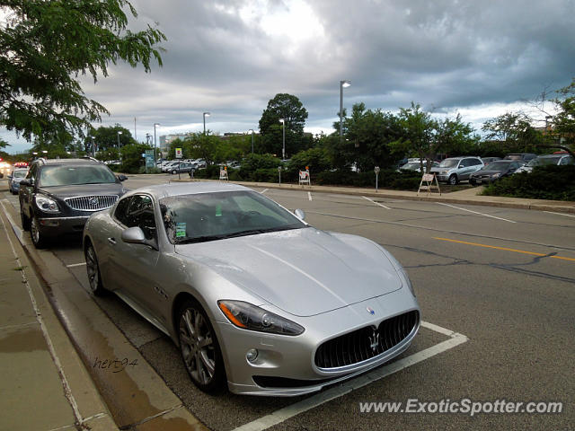 Maserati GranTurismo spotted in Highland Park, Illinois