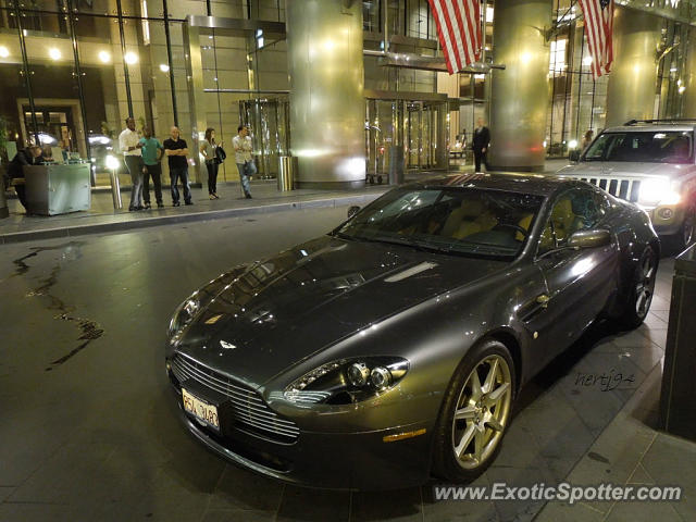 Aston Martin Vantage spotted in Chicago, Illinois
