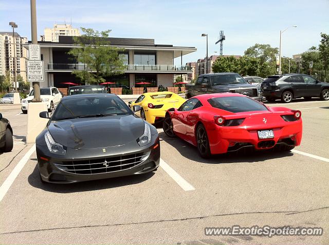 Ferrari 458 Italia spotted in North york, Canada