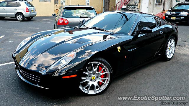 Ferrari 599GTB spotted in Red Bank, New Jersey