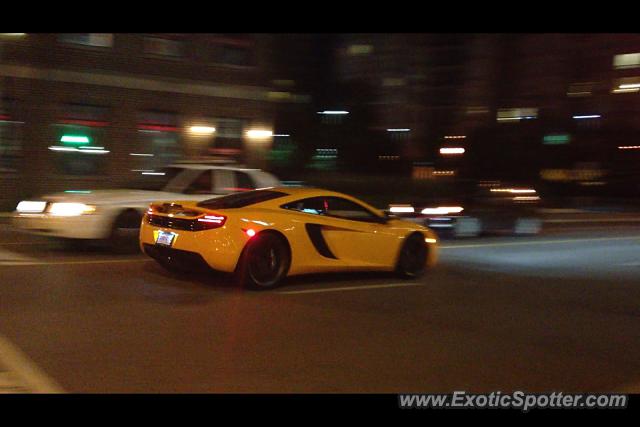 Mclaren MP4-12C spotted in Toronto, Canada