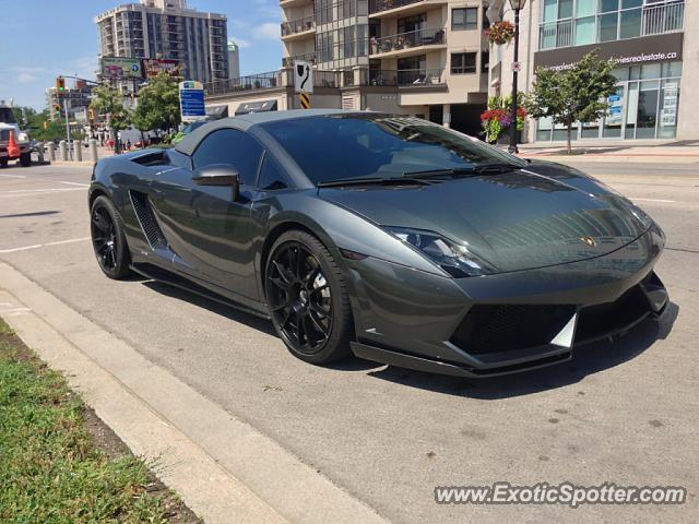 Lamborghini Gallardo spotted in Burlington, Canada