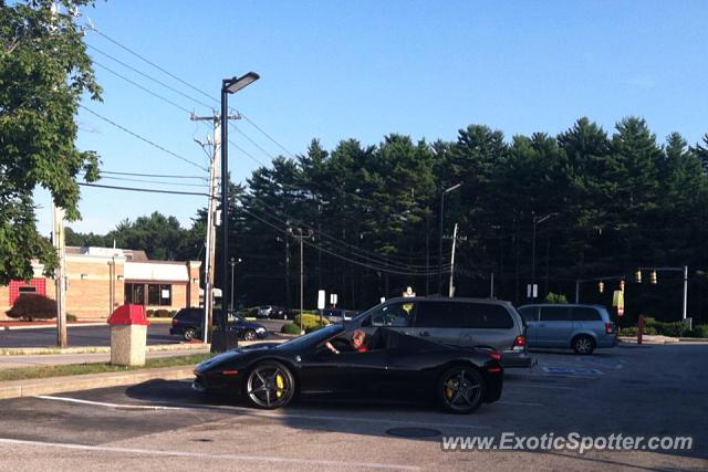 Ferrari 458 Italia spotted in Newport, Rhode Island