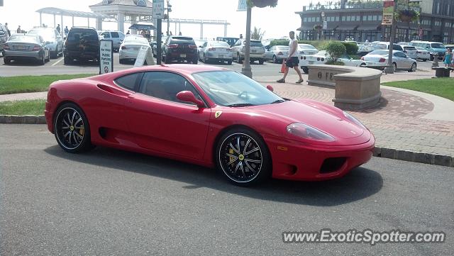 Ferrari 360 Modena spotted in Long branch, New Jersey