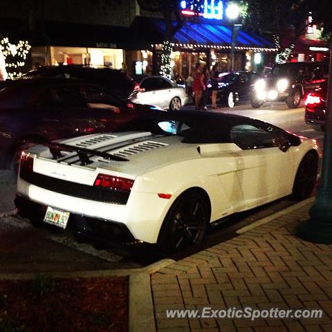 Lamborghini Gallardo spotted in Delray Beach, Florida