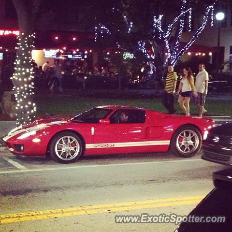 Ford GT spotted in Delray Beach, Florida