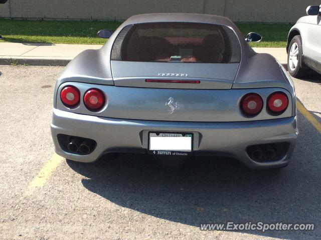 Ferrari 360 Modena spotted in London Ontario, Canada