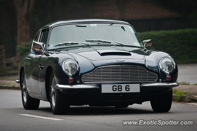 Aston Martin DB6 spotted in Hong Kong, China