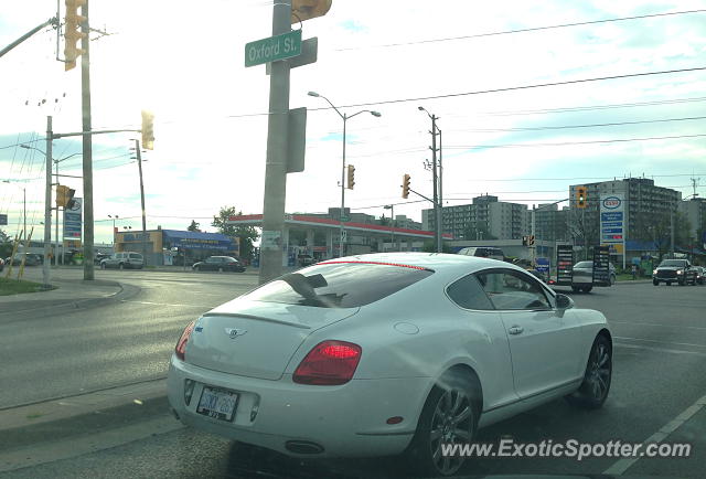 Bentley Continental spotted in London Ontario, Canada