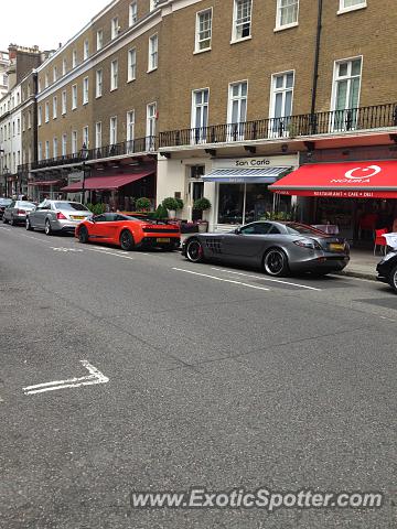 Lamborghini Gallardo spotted in London, United Kingdom