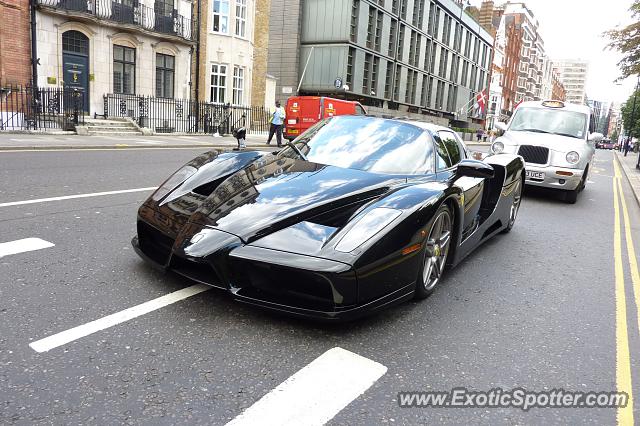 Ferrari Enzo spotted in London, United Kingdom