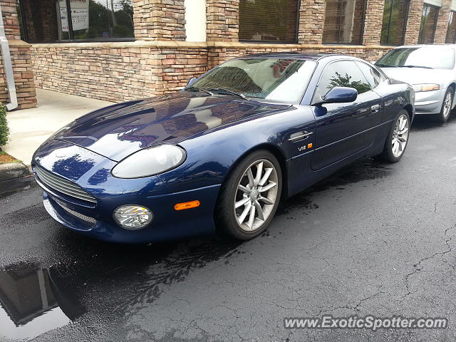 Aston Martin DB7 spotted in Jacksonville, Florida