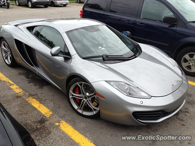 Mclaren MP4-12C spotted in Waterdown, Canada