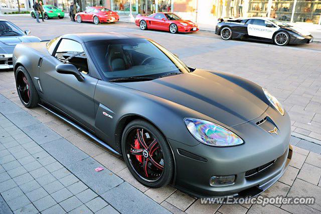 Chevrolet Corvette Z06 spotted in Toronto, Canada