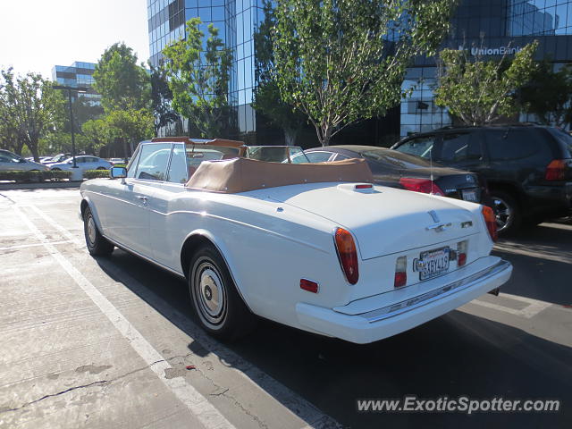 Rolls Royce Corniche spotted in City of Industry, California