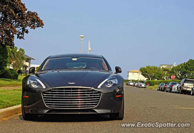 Aston Martin Rapide spotted in Deal, New Jersey