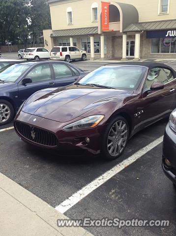 Maserati GranCabrio spotted in Upper Arlington, Ohio