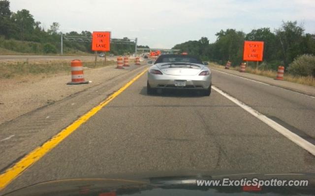 Mercedes SLS AMG spotted in Ann Arbor, Michigan
