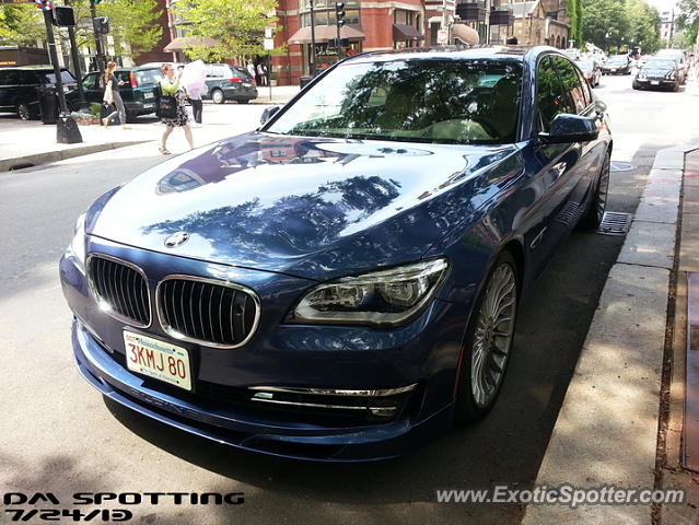 BMW Alpina B7 spotted in Boston, Massachusetts