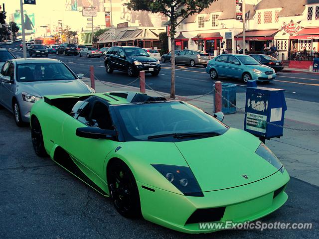 Lamborghini Murcielago spotted in Los Angeles, California