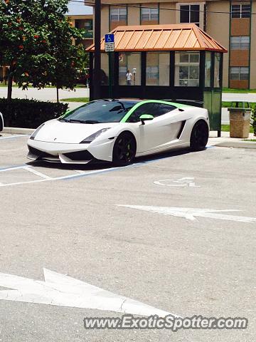 Lamborghini Gallardo spotted in Boca Raton, Florida