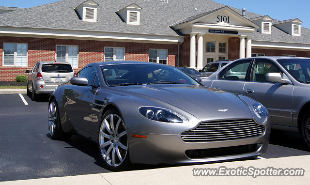 Aston Martin Vantage spotted in New Albany, Ohio