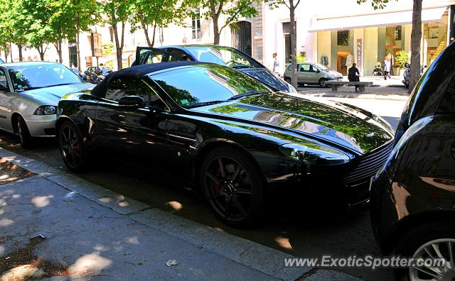 Aston Martin Vantage spotted in Paris, France