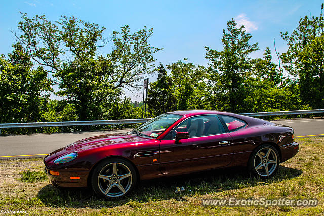 Aston Martin DB7 spotted in Greenwich, Connecticut