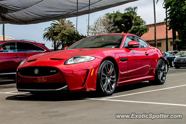 Jaguar XKR-S spotted in Del Mar, California
