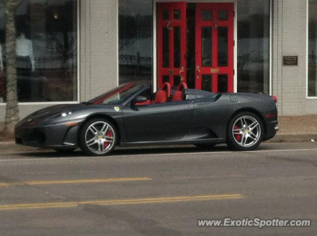 Ferrari F430 spotted in Wayzata, Minnesota