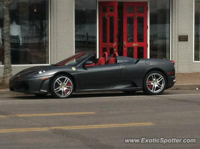 Ferrari F430 spotted in Wayzata, Minnesota
